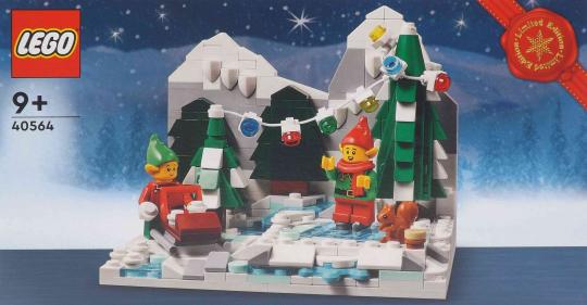 LEGO® Promotional 40564 Weihnachtselfen-Szene 