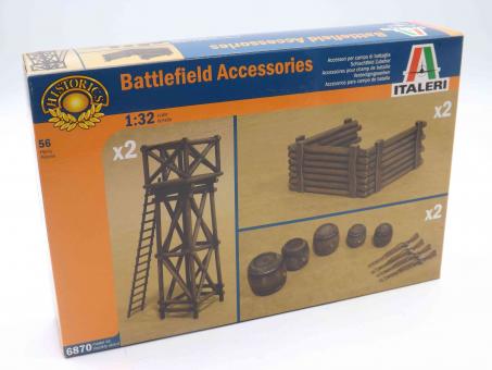 Italeri 6870 Historics Battlefield Accessories Bausatz Modell 1:32 in OVP 