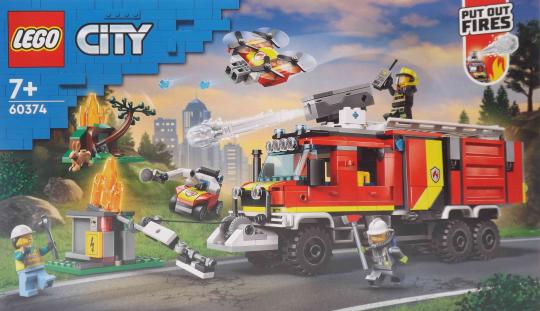 LEGO® City 60374 Einsatzleitwagen der Feuerwehr 
