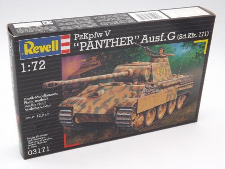 Revell 03171 PzKpfw V "PANTHER" Ausf.G Panzer Bausatz 1:72 in OVP 