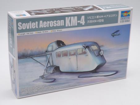 Trumpeter 02356 Soviet Aerosan KM-4 Modell Flugzeug Bausatz 1:35 OVP 