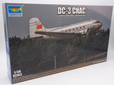 Trumpeter 05813 DC-3 CNAC Modell Flugzeug Bausatz 1:48 in OVP 