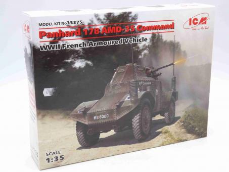 ICM 35375 Panhard 178 AMD-35 Command Bausatz Panzer Modell 1:35 OVP 