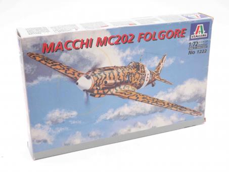 Italeri 1222 Macchi MC202 Modell Flugzeug Bausatz 1:72 in OVP 