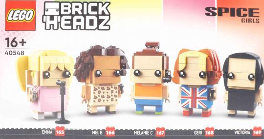 LEGO® BrickHeadz 40548 Hommage an die Spice Girls 