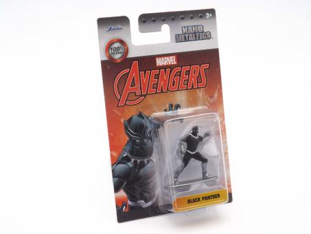 Jada Metalfigs 253221000 Marvel Avengers Black Panther Nano Spielzeugfigur in OVP 
