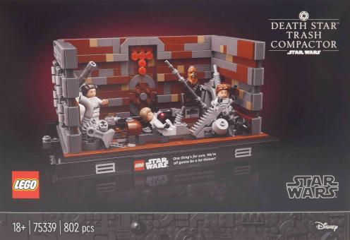 LEGO® Star Wars 75339 Müllpresse im Todesstern™ – Diorama 